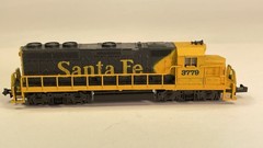 N Scale Santa Fe 3779 Locomotive – RSO Yugoslavia