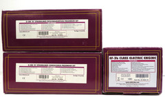 MTH 20-5694-1 New Haven EF-3b Electric w/ Silver & Black Pass Set PS3 NIB