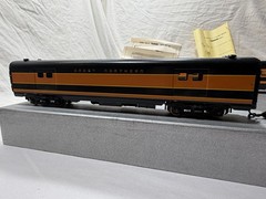 Vintage Brass Tenshodo 4-8-4 S-1 Factory Great Northern + Six Cars HO Japan 137