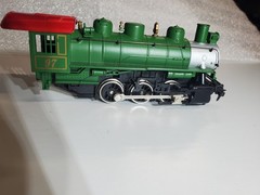 ho Bachmann #97 Green 0-6-0 Steam Locomotive-w/Light-Refurb-DC-Runs Good (2)
