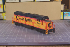 4810 DNR2pwr 13.1 oz Life-LikeGP38? Chessie Systems B&O EMD Locomotive ENG