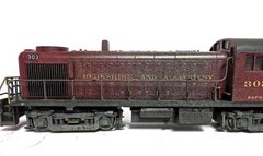 HO Kato for Atlas Pro Custom Berkshire & Allegheny Powered RS3 Diesel Loco