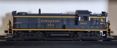 Bowser Executive Line #25196 HO Alco RS-3 ph 3 Chesapeake &Ohio #5601 w/LokSound