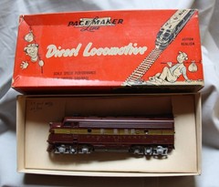 K & O MODELS — PACEMAKER F7 PRR LOCOMOTIVE
