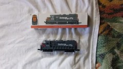 Southern Pacific Lines Railroad 4.5″ Mini Locomotive Train In Box Model #9725