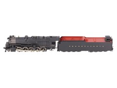 Key Imports 102 N Scale BRASS PRR 2-10-0 I-1SA Steam Locomotive & Tender EX/Box