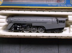 NIB AHM RIVAROSSI “HO” 4-6-4 HUDSON STREAMLINED J3a 5446 NYC STEAM LOCO & TENDER