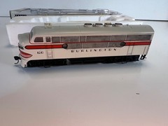 Proto 1000 Series F3A Locomotive. Item 8165 / CB&Q #116 NIB MIB NOS
