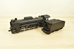 Nippon Sharyo KTM D51 Steam Locomotive 1/45 Display Model from Japan