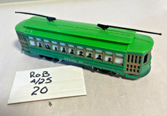 HO gauge Plastic Desire Street #646 trolley unpowered