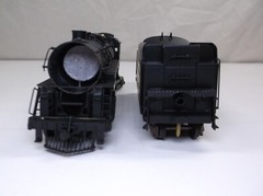 HO Nickel Plate brass NKP 4-6-4 steam engine in OB (lot BB435)