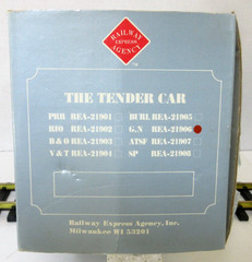 REA, G Scale, Great Northern Slope Back Tender w/ Sound no light