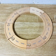 8x Short Curve Road Track Lot Thomas the Tank & Friends Wooden Railway Trains