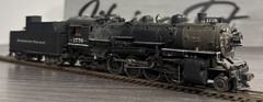 NWSL HO Brass Mikado Northern Pacific 2-8-2 W-3 #1776 Wrong Box/Custom Painted!