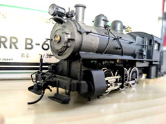 L@@@K! OVERLAND BRASS PRR CLASS B-6 0-6-0 HO *CUSTOM-PAINT *HEADLAMP *CAN MOTOR!
