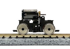 N/HOn30/HOe/009 Gauge Aru-Model N20B Locomotive Power Drive Chassis Φ8mm Engine
