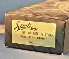 JP HO Bachmann Spectrum #80012 Southern GE 44-Ton Switcher #1950
