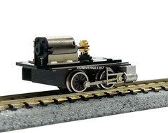 N/HOn30/HOe/009 Aru 0-4-0 Narrow Gauge Steam Locomotive Power Drive Chassis RTR
