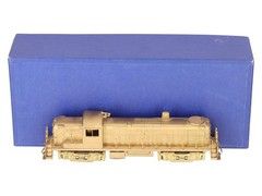 Alco Models D-123 HO BRASS RS-3 Diesel Locomotive – unpainted EX/Box