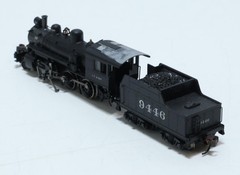 Bachmann A.T. & S.F. #9446 2-6-0 Locomotive & Tender N Scale