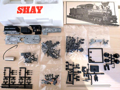 RARE! *LNIB *CAN MOTOR *SIERRA RWY *3-TRUCK SHAY KIT ROUNDHOUSE HO *SEALED BAGS!