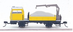 Bachmann Spectrum #16948 MOW Self Propelled Ballast Vehicle W/Crane