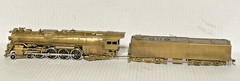 4-8-4 S.F. BRASS HO PACIFIC FAST MAIL MODEL RTR. / UNITED / In Box