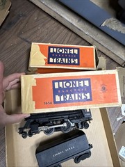 Lionel Steam Locomotive 1654 W Tender 1654W Vintage Runs