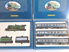Hornby R098,R089. Flying Scotsman & Carr Set. Ltd Ed. Mint Cond. Boxed. OO Scale