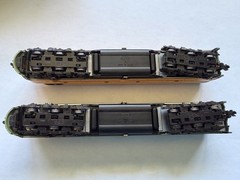 🚂 KATO N SCALE CHICAGO & NORTHWESTERN CNW EMD E8 DIESEL LOCO PAIR 5021A 5021B