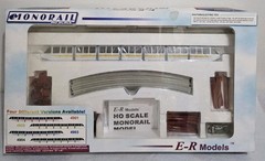 E-R Models Monorail Set Yellow Stripe #4902 HO Scale