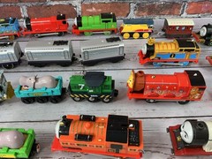 Large Lot Thomas & Friends TrackMaster & Push Along Trains Engines Cars