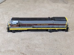 ALCO Models HO Brass D-137 G.E. U-33C Diesel Locomotive Erie LackaWanna 3307