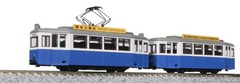 KATO 14-806-1 N Scale My Tram Classic Blue Retro Style Streetcar Motorized