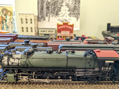RARE! *CHALLENGER BRASS GN CLASS Q-1 2-10-2 HO *GLACIER PARK *LAMPS *RUNS GREAT!