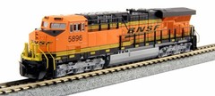 Kato 176-8917 N Scale BNSF “Swoosh” GE ES44AC Diesel Locomotive #5896 NIB