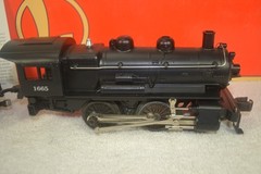 LIONEL 6-18054 STEAM SWITCHER # 1665, NEW YORK CENTRAL, DIE CAST, LN-BOXED