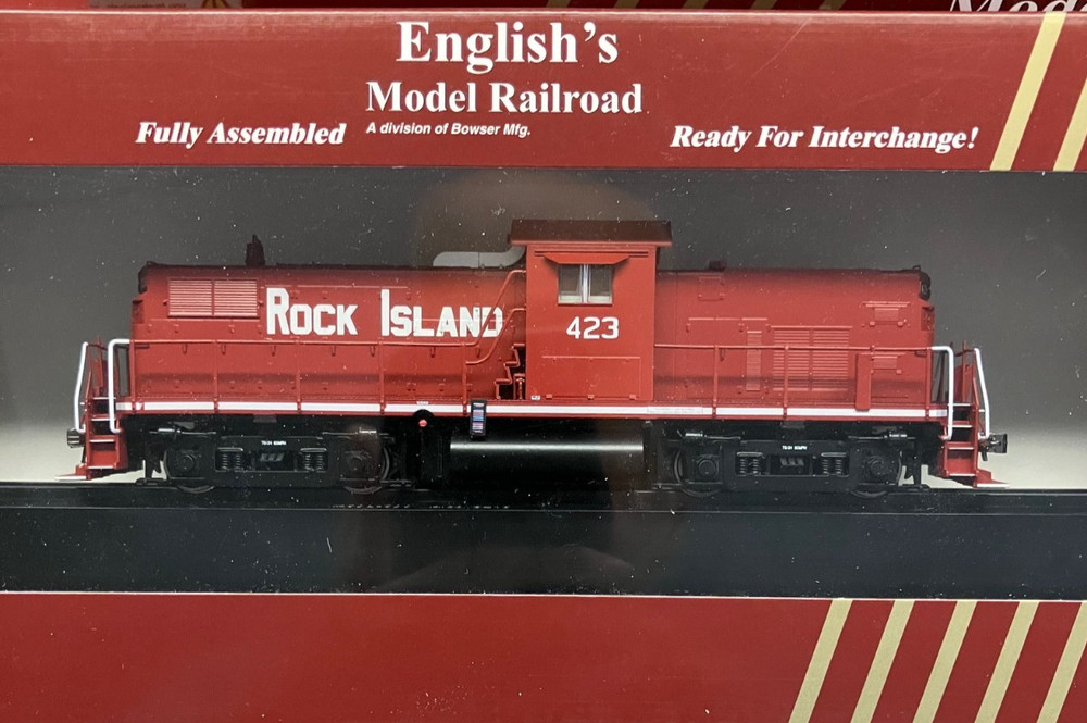 English / Bowser Rock Island C-415 diesel switcher sound/DCC equipped