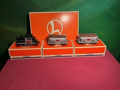 Lionel 57 Steel Switcher 6-18515 w/6-51503 & 51504 Ore Cars 2B