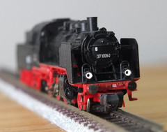 Fleischmann 714302 N Gauge DR BR 24 steam loco in black livery