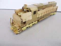 ALCO # D-142 ~ BRASS ~ EMD SD-40 POWERED LOCOMOTIVE~NOS-RUNS GOOD~HO SCALE