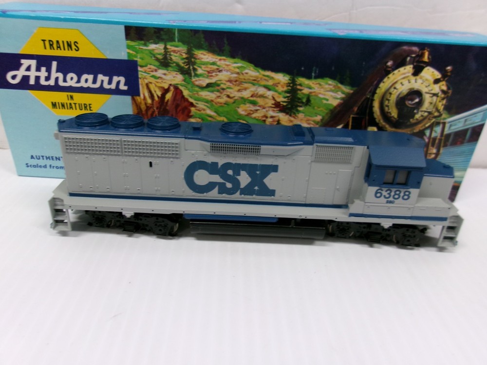 ATHEARN # 4704 ~ CSX GP-40-2 POWERED LOCOMOTIVE # 6388~ HO SCALE