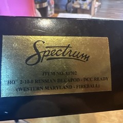 Spectrum 81702 HO Western Maryland 2-10-0 Russian Decapod #1110 – DCC Ready
