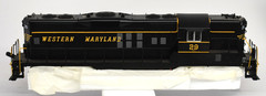 PROTO 2000 HO #29 WM WESTERN MARYLAND SPEED LETTERING EMD GP-9 II DC OPER 23713