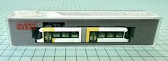 Kato 14-801-6 Toyama Light Rail Tram Portram TLR0603 (White and Yellow)