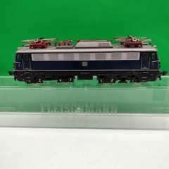 Fleischmann 4335 Elok Series 110 444-7 DB Blue Gauge H0 in Plastic Case