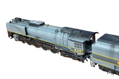 KTM Katsumi Union Pacific FEF-3 #839 4-8-4 O Gauge Brass Steam Locomotive 047