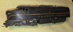 HO Vintage PRR Pennsylvania Baldwin Sharknose Diesel Loco #9701 – READ NOTES
