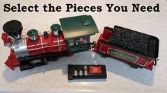Eztec G Gauge 2.4 Ghz Band 1 ENGINE REMOTE CONTROL North Pole Express Train