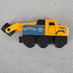 Vintage Butch Thomas & Friends Sodor Heavy Recovery Unit Wooden Railway